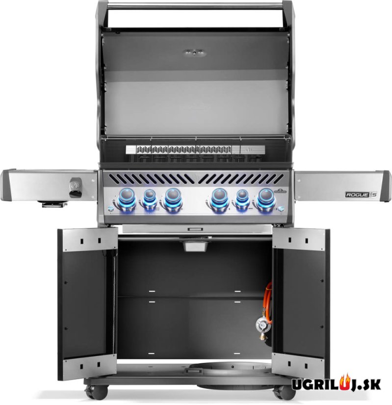 Plynový gril Napoleon - Rogue 525 PRO-S, Čierny (+Rotiséria)