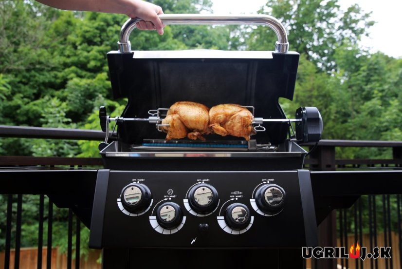 Plynový gril Broil King - Royal 390 Shadow (+Rotiséria)