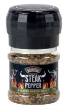 Grilovacie korenie DON MARCO´S - Steak Pepper Roasted Garlic Maple, 130g (mlynček)