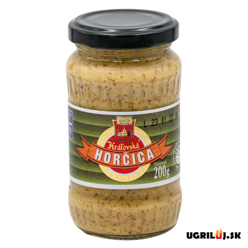 Horčica - Snico, Královská kremžská, 200g