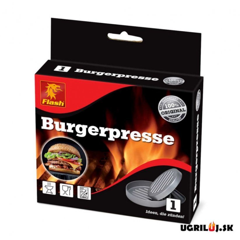 Forma/lis na hamburger, hliník - Flash