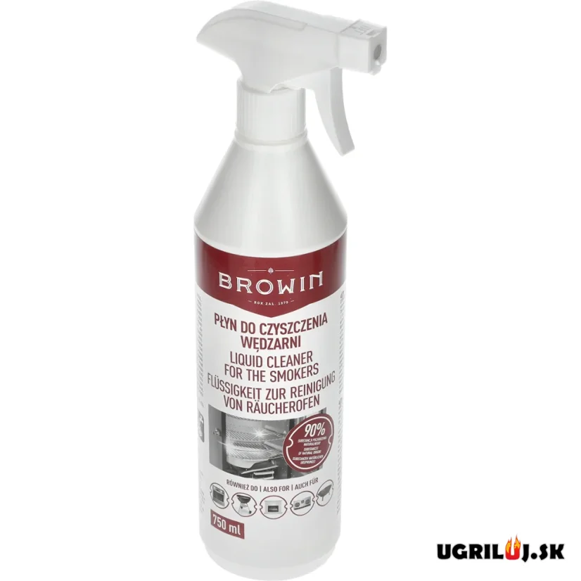 Čistič grilů a udíren Browin - Odmašťovač do kuchyně, 750ml