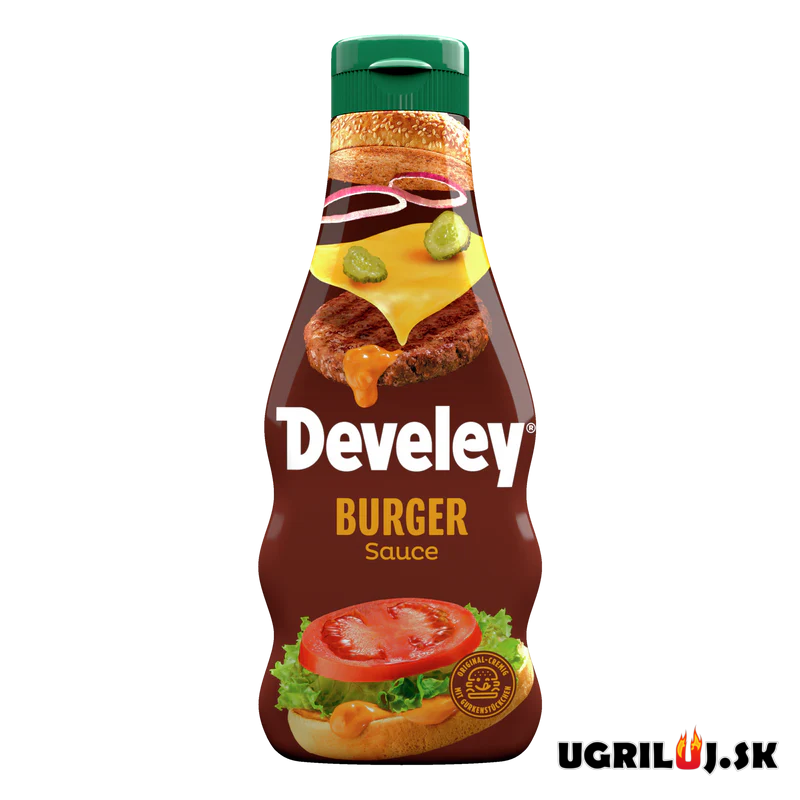 Omáčka Develey Burger, burger omáčka 250ml