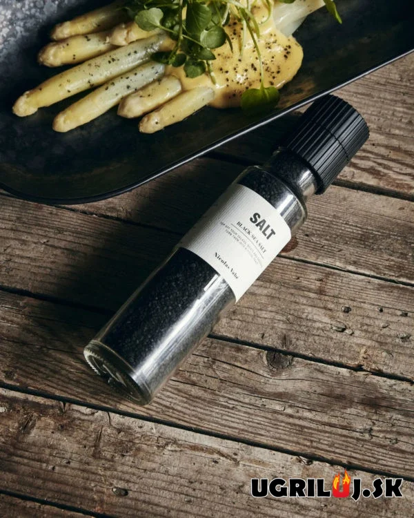 Morská soľ Nicolas Vahé, Black Sea Salt (mlynček), 320g