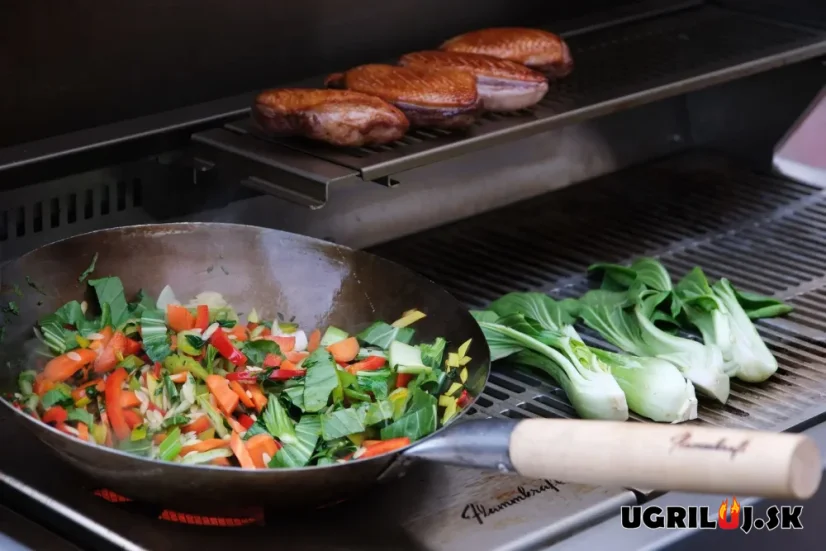 Plynový IR gril Flammkraft - BLOCK Ds (GEN.5), Ivory White