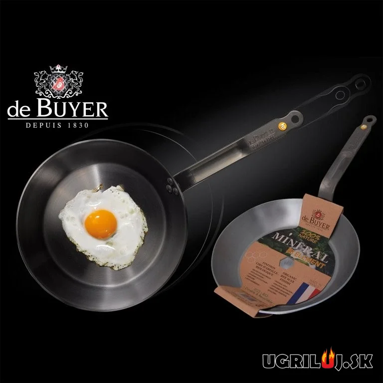 Ocelová panvica de Buyer, Mineral B, 32cm