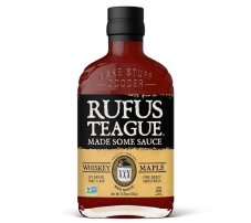 BBQ omáčka na grilovanie - Rufus Teague - Whiskey Maple BBQ Sauce, 454g