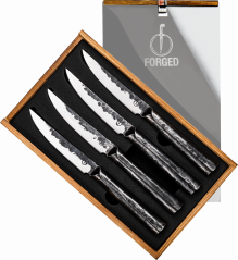 Steakové nože FORGED - Brute, 11.5 cm, sada 4ks