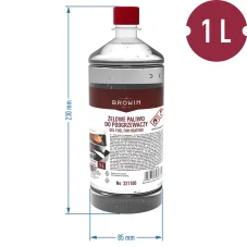 Etanol do udiarni Browin, gelové palivo, 1L