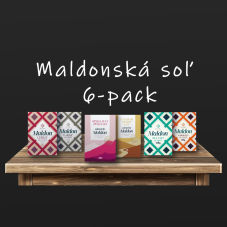 Maldonská soľ, 6-pack, 950g