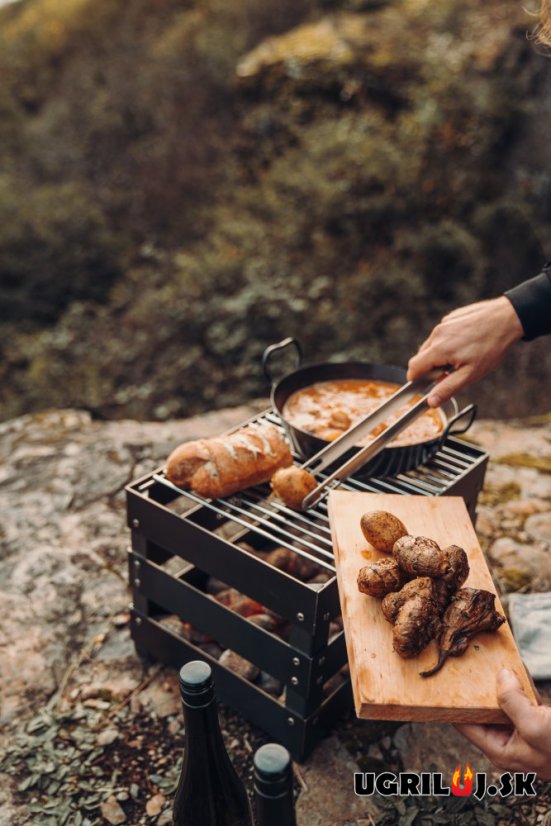 Grilovací rošt pro ohniště Höfats - CRATE