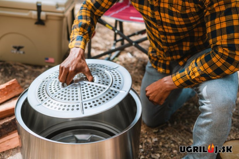 Ohnisko SOLO STOVE - Bonfire 2.0 - Nerez, Strieborná