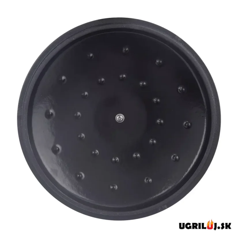 Liatinový smaltovaný hrniec s pokrievkou, 5.2L