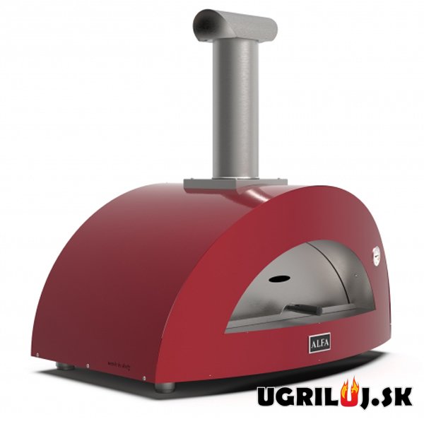 Pizza pec ALFA FORNI - Moderno 3, Červená