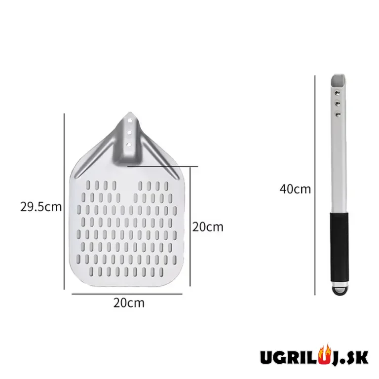 Pizza lopatka, perforovaná, T1 60cm