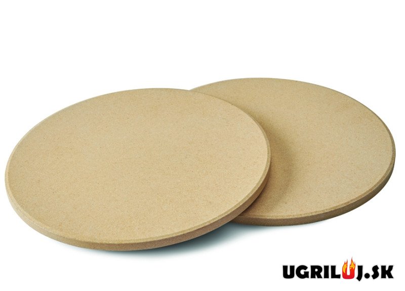 Pizza kameň Napoleon - Sada pizza kameňov pre grily Travel (2ks)