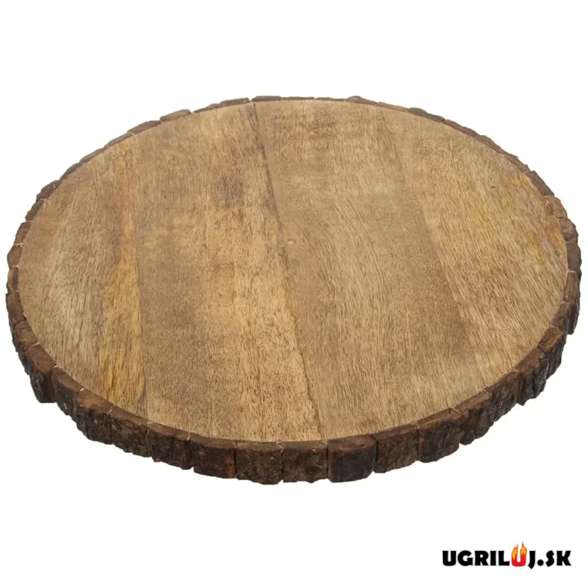 Servírovací deska, z mangového dřeva, 39cm