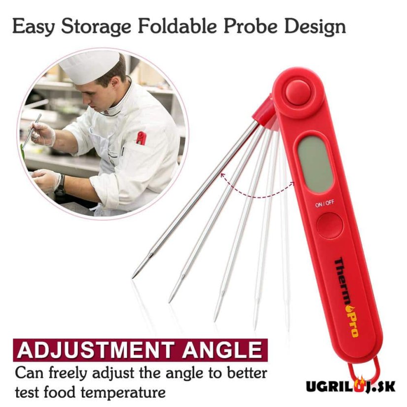 Vpichový teplomer ThermoPro - TP-03B