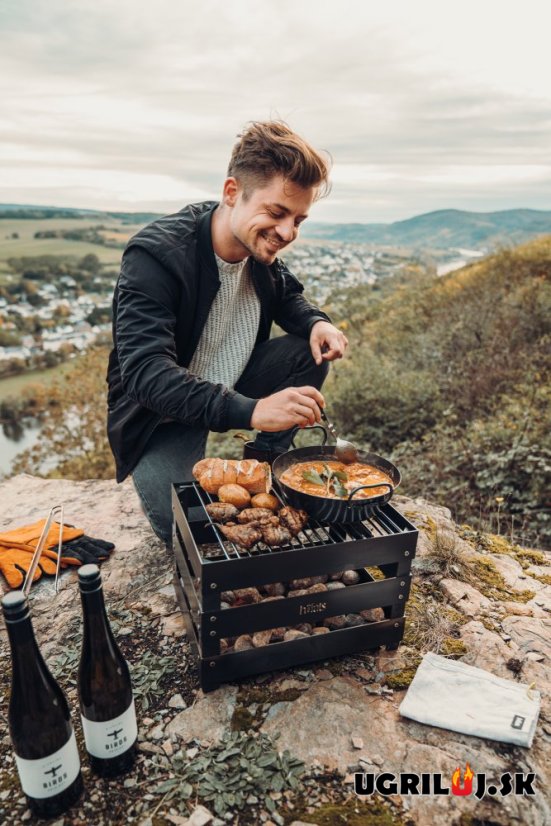 Grilovací rošt pre ohnisko Höfats - CRATE