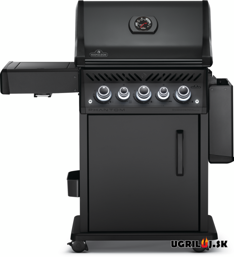 Plynový gril Napoleon - Rogue SE 425 PHANTOM RSIB, Matte Black (+Rotisserie)