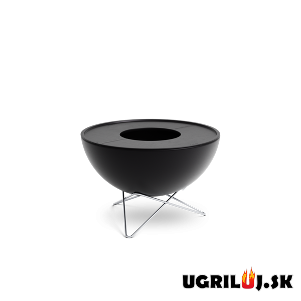 Grilovacia liatinová platňa pre ohnisko Bowl 57, (polkruh)