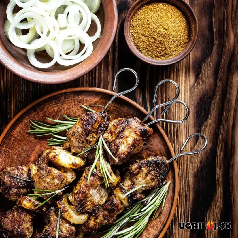 Nerezové špizy/ihly, 10cm, 10ks