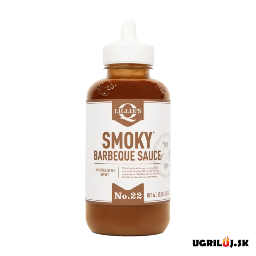 BBQ omáčka na grilovanie - Lillie's Q - Smoky Barbeque Sauce, 567g