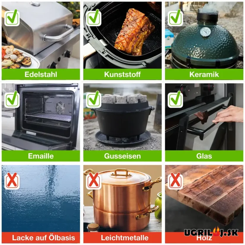 Čistič grilů Fusl, na silné nečistoty a připáleniny, 1000ml