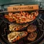 Polkruhový perforovaný rošt pre gril Big Green Egg - Large (L)
