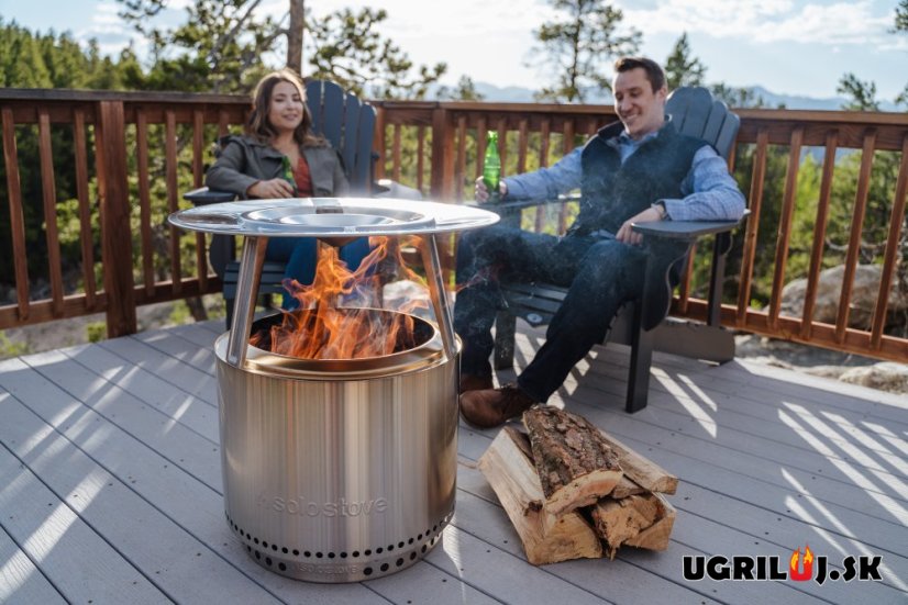 Ohnisko SOLO STOVE - Bonfire 2.0 - Nerez, Čierna