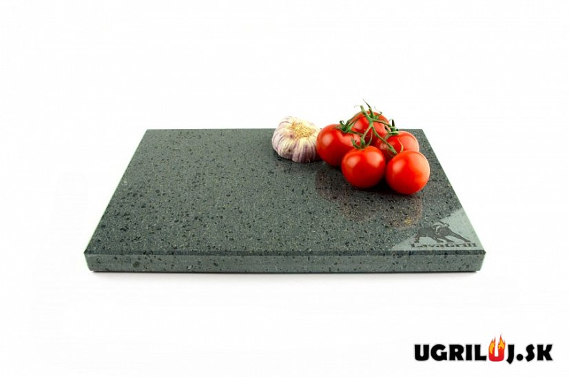 Lávový grilovací kameň, LavaGrill S2, 30x20x2cm