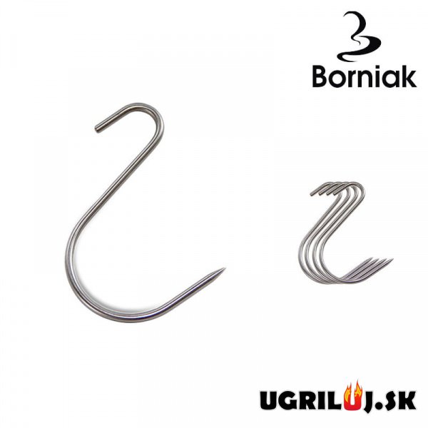 Hák Borniak - Typ S, Asymetrický sada 5ks