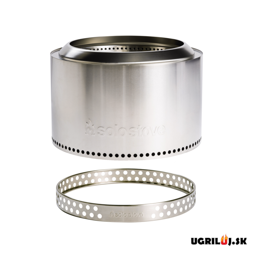 Ohnisko SOLO STOVE - YUKON 2.0 - Nerez, Čierna