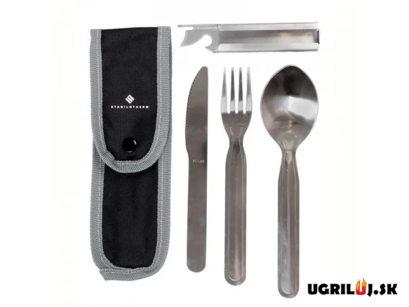 Sada príborov na kempovanie Stabilotherm, Cutlery Deluxe