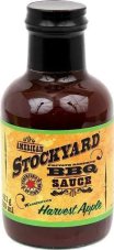 BBQ omáčka na grilovanie - American Stockyard - Harvest Apple BBQ Sauce, 350ml