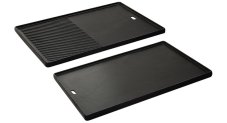 Liatinová grilovacia platňa obojstranná Enders, Reversible Cast Iron Grill Plate - SWITCH GRID, Monroe Pro 4