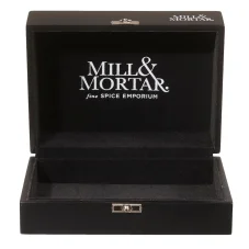 Prázdna darčeková truhlica pre 6ks korenín/solí Mill & Mortar