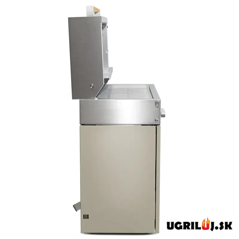 Plynový IR gril Flammkraft - BLOCK D (GEN.5), Taupe