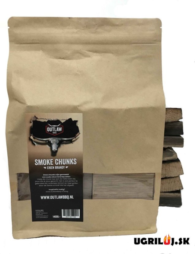 Štiepka do grilu - Kúsky na údenie, Brandy, 1200g Štiepka do grilu - Kúsky na údenie, Brandy, 1200g