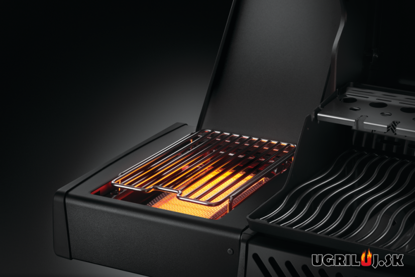 Plynový gril Napoleon - Rogue SE 425 PHANTOM RSIB, Matte Black (+Rotisserie)