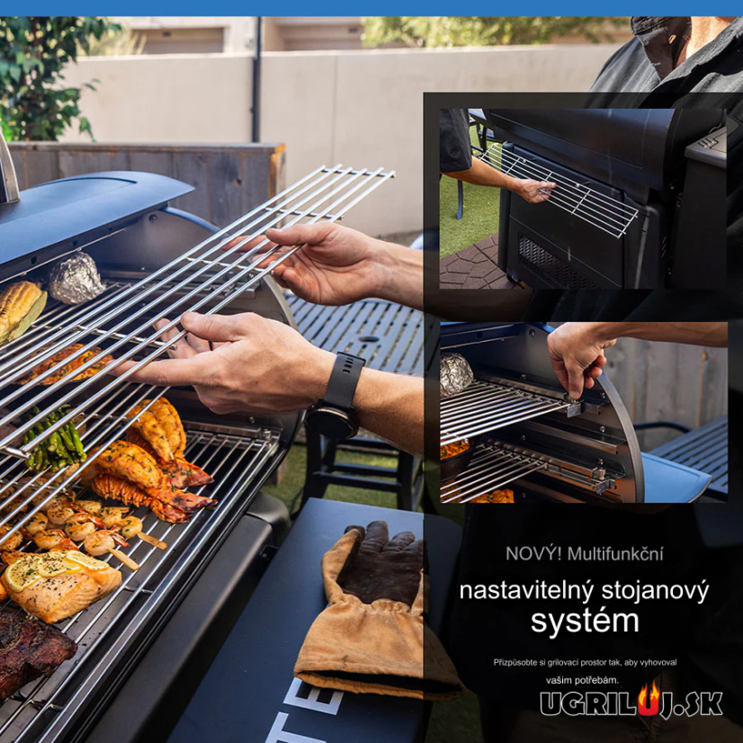 Peletový gril Pit Boss TITAN 1600, Competition Series PB1600CST