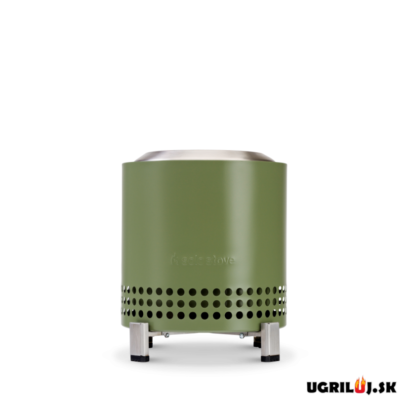 Ohnisko SOLO STOVE - MESA XL - Nerez, Zelená