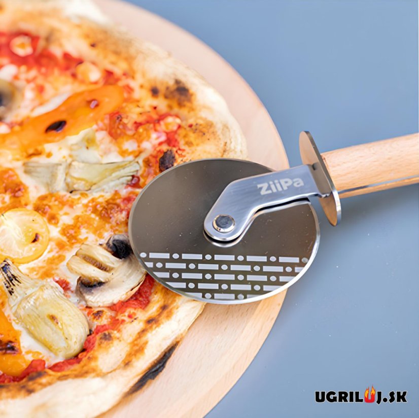 Kráječ - kolečko na pizzu ZiiPa, Nerez