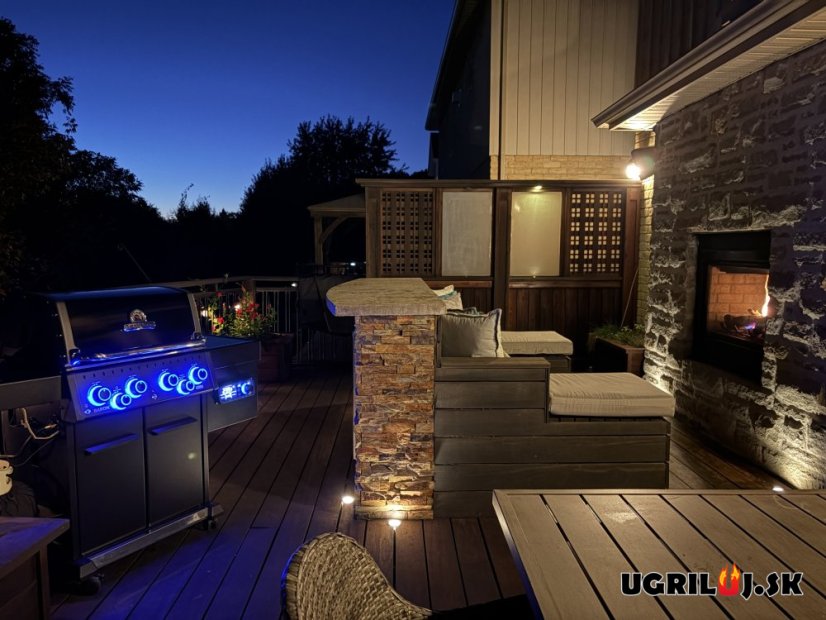 Plynový gril Broil King - Baron 490 Shadow (+Rotiséria)