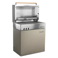 Plynový IR gril Flammkraft - BLOCK Ds (GEN.5), Taupe