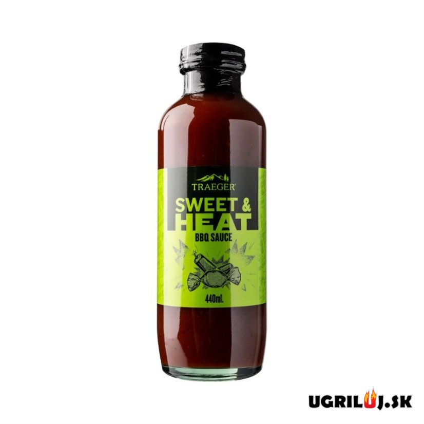 BBQ omáčka na grilovanie - Traeger - Sweet & Heat BBQ Sauce, 440ml