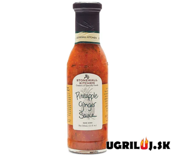 BBQ omáčka na grilovanie - Stonewall Kitchen - Pineapple Ginger Sauce, 330ml