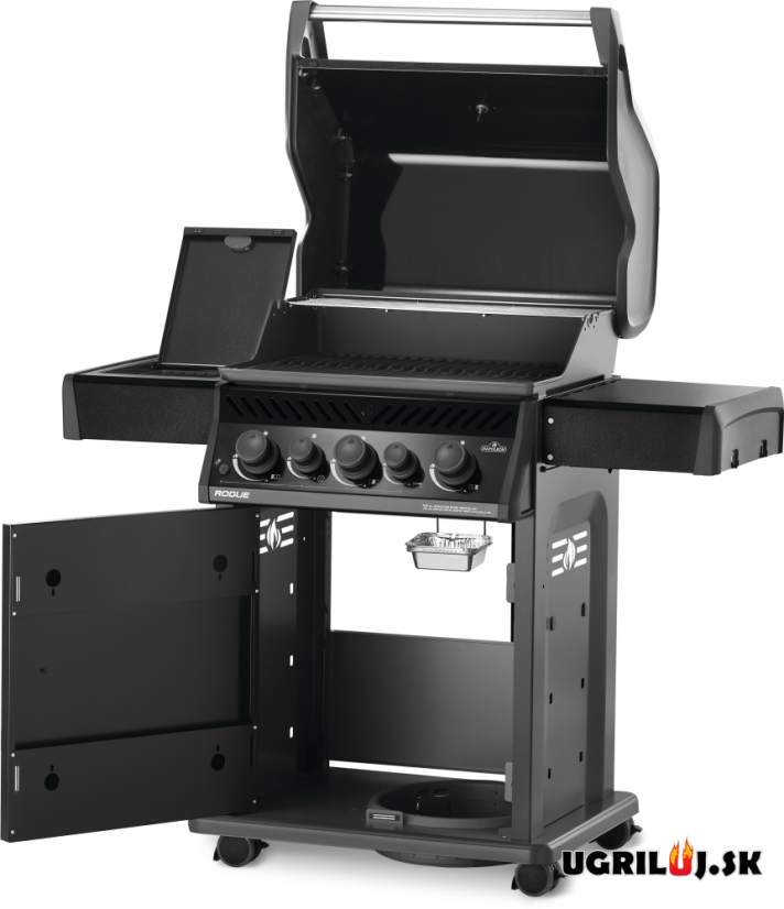Plynový gril Napoleon - Rogue 425 RSB, Black (+Rotisserie)