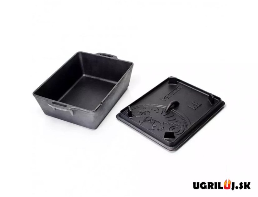 Liatinová forma na pečenie, s vekom, 4.6L