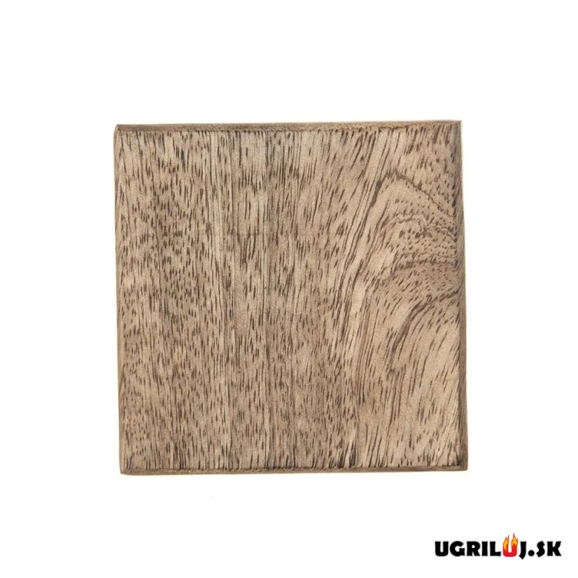 Podtácka, z mangového dreva, 10x10cm